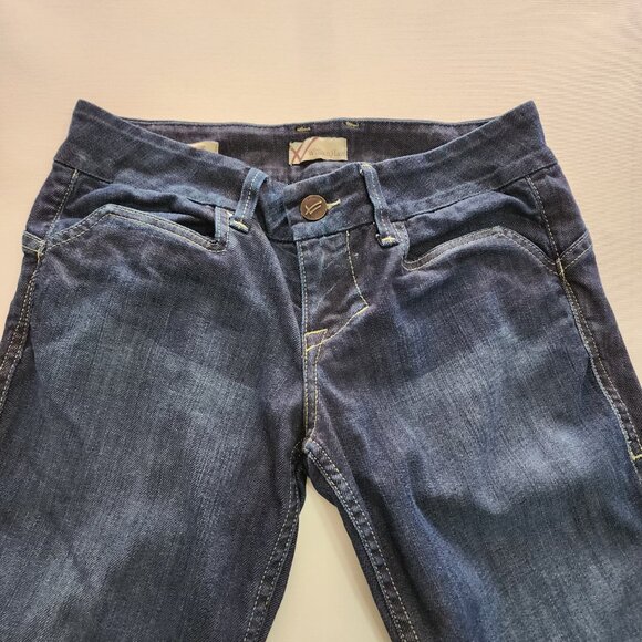 William Rast Dark Wash Stretch Denim Low Rise Bootcut Jeans - Picture 4 of 9